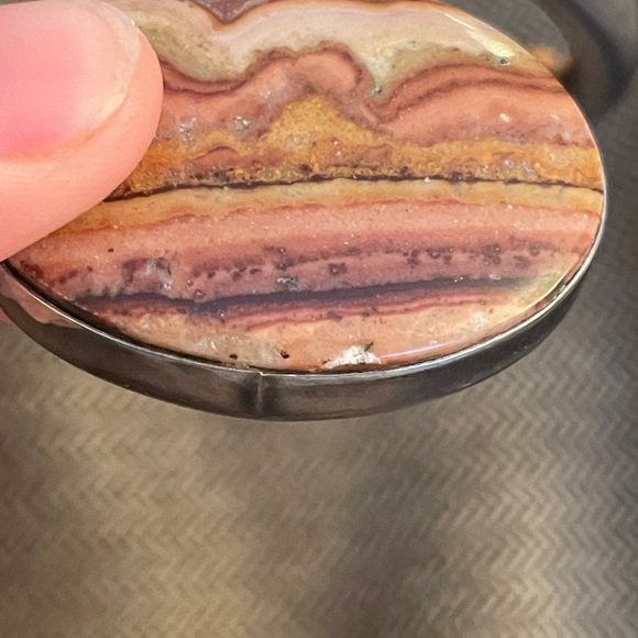 Silver Creations Agate Leather Necklace - Picture 12 of 15